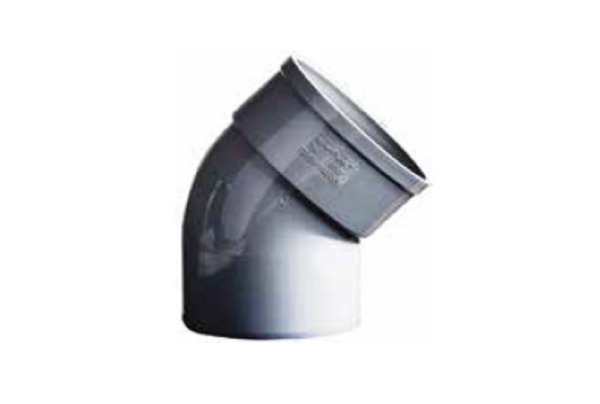 UPVC ELBOW 45° M/F-50mm