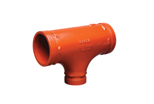 VICTAULIC REDUCING TEE-S/25 RED-12"X8"