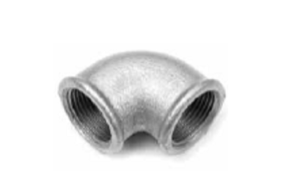 GALVANIZED ELBOW 90° F/F- 1"