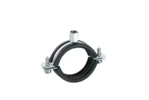 HEAVY DUTY PIPE CLIP WITH RUBBER (108-115)4"