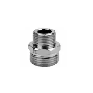 CHROME REDUCING NIPPLE -3/8'' x 1/4''