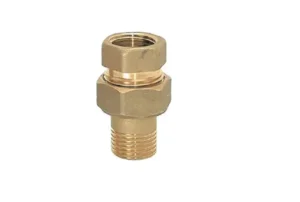 BRASS UNION 1/2'' F-M