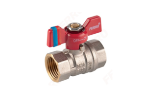 F-COMFORT BALL VALVE BUTTERFLY HANDLE G3/4" F-F