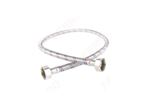 STAINLESS STEEL CONNECTION HOSE L=20CM 3/8'' F-F