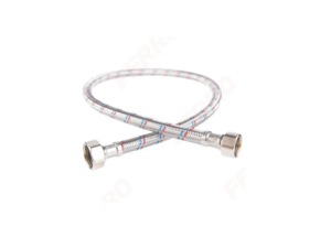 STAINLESS STEEL CONNECTION HOSE L=50CM 1/2''x3/8'' F-F