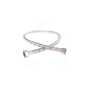 STAINLESS STEEL CONNECTION HOSE L=50CM 1/2''x3/8'' F-F