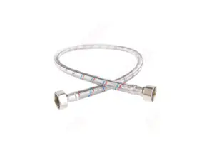 STAINLESS STEEL CONNECTION HOSE L=30CM 1/2''x3/8'' F-F