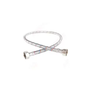 STAINLESS STEEL CONNECTION HOSE L=30CM 1/2''x3/8'' F-F